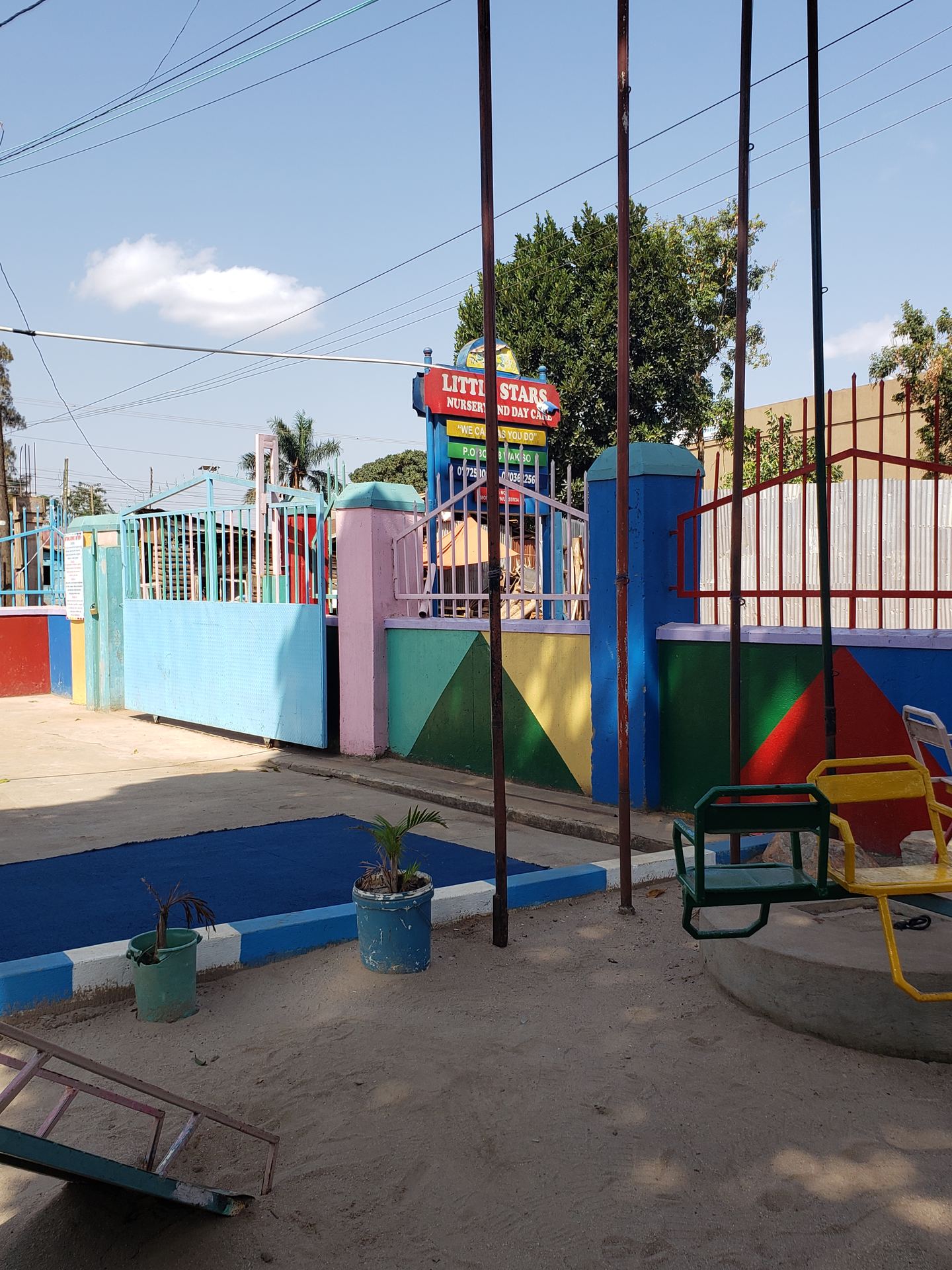 Playground and Courtyard Overview